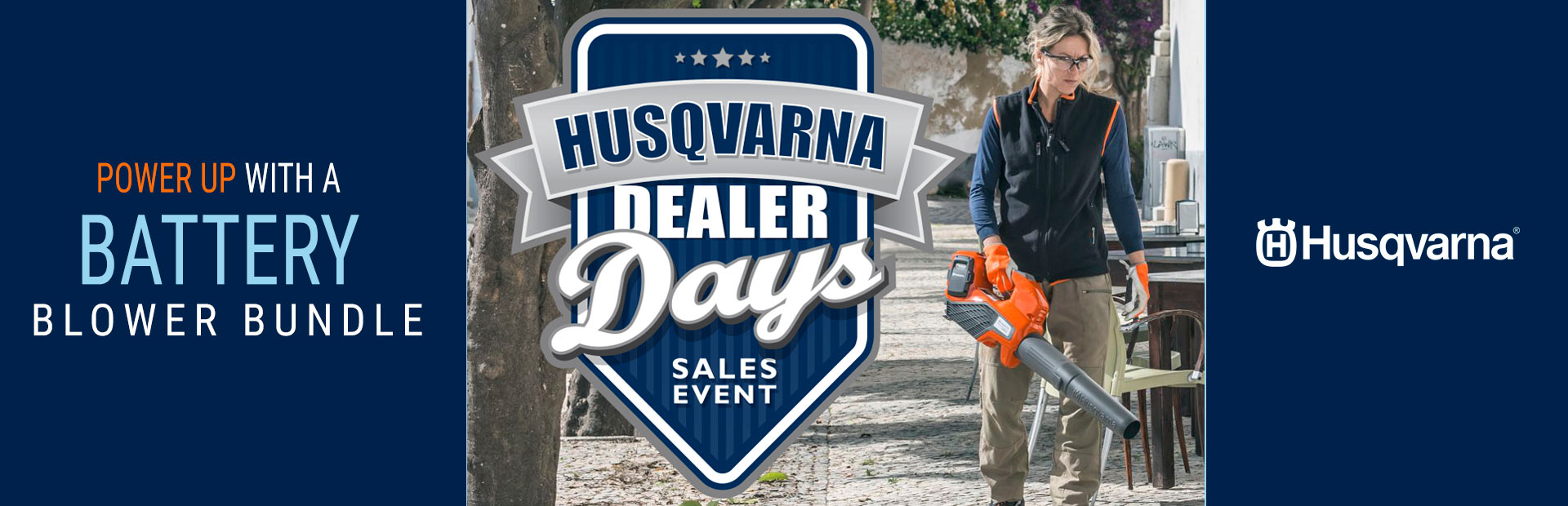 Husqvarna: Power Up With a Battery Blower Bundle